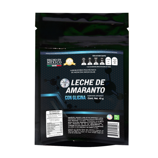 LECHE DE AMARANTO CON GLICINA