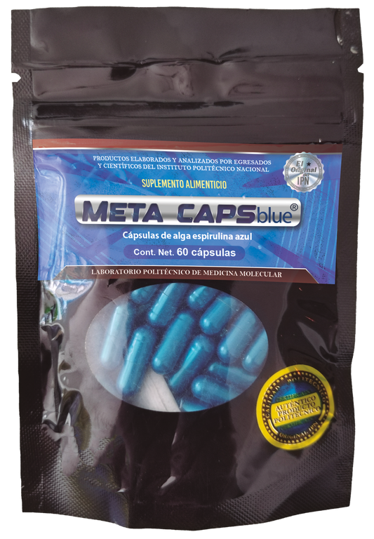 META CAPS BLUE